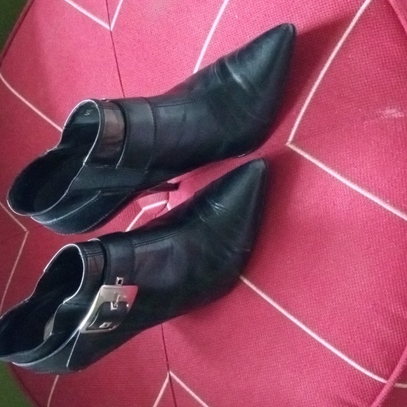 Andrea ankle high heels boots size 7.5 - Picture 1 of 10
